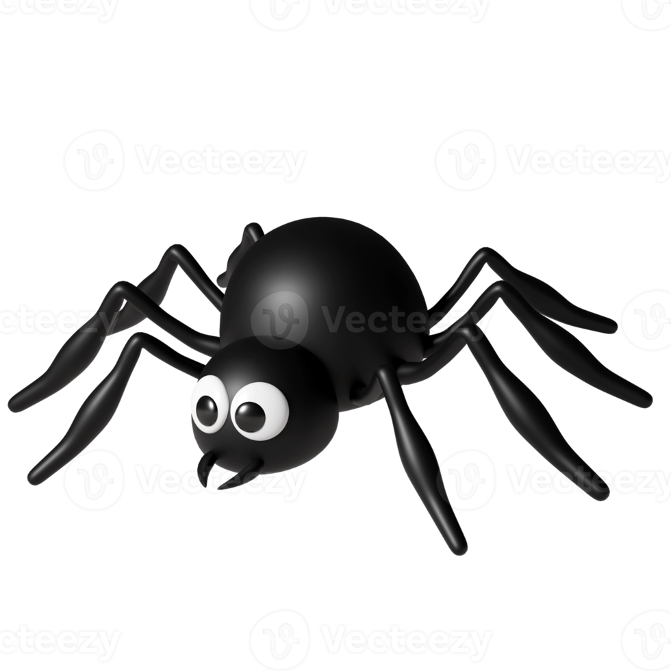 joyeux halloween éléments 3d png