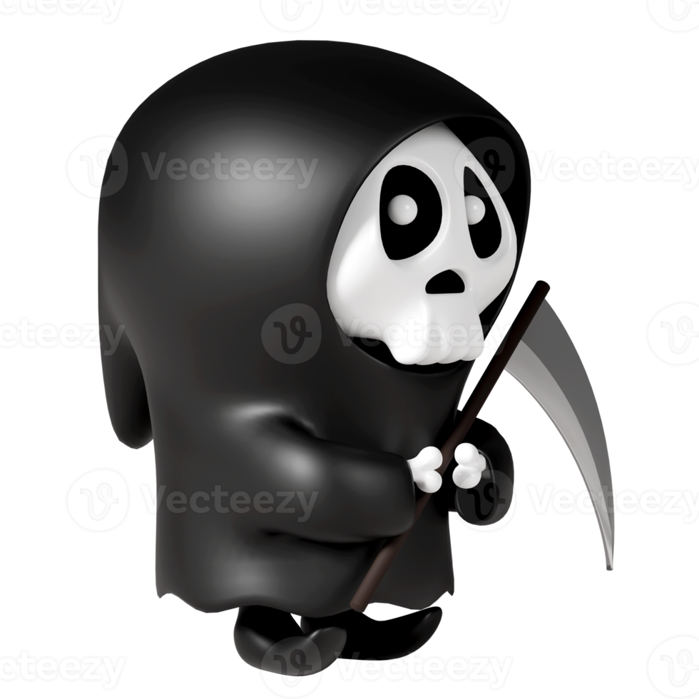 felice halloween elementi 3d png