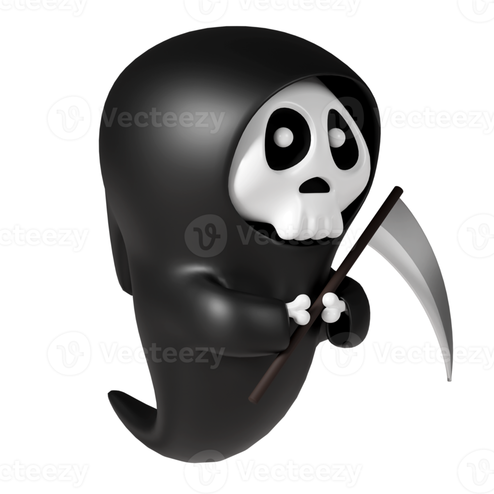 joyeux halloween éléments 3d png