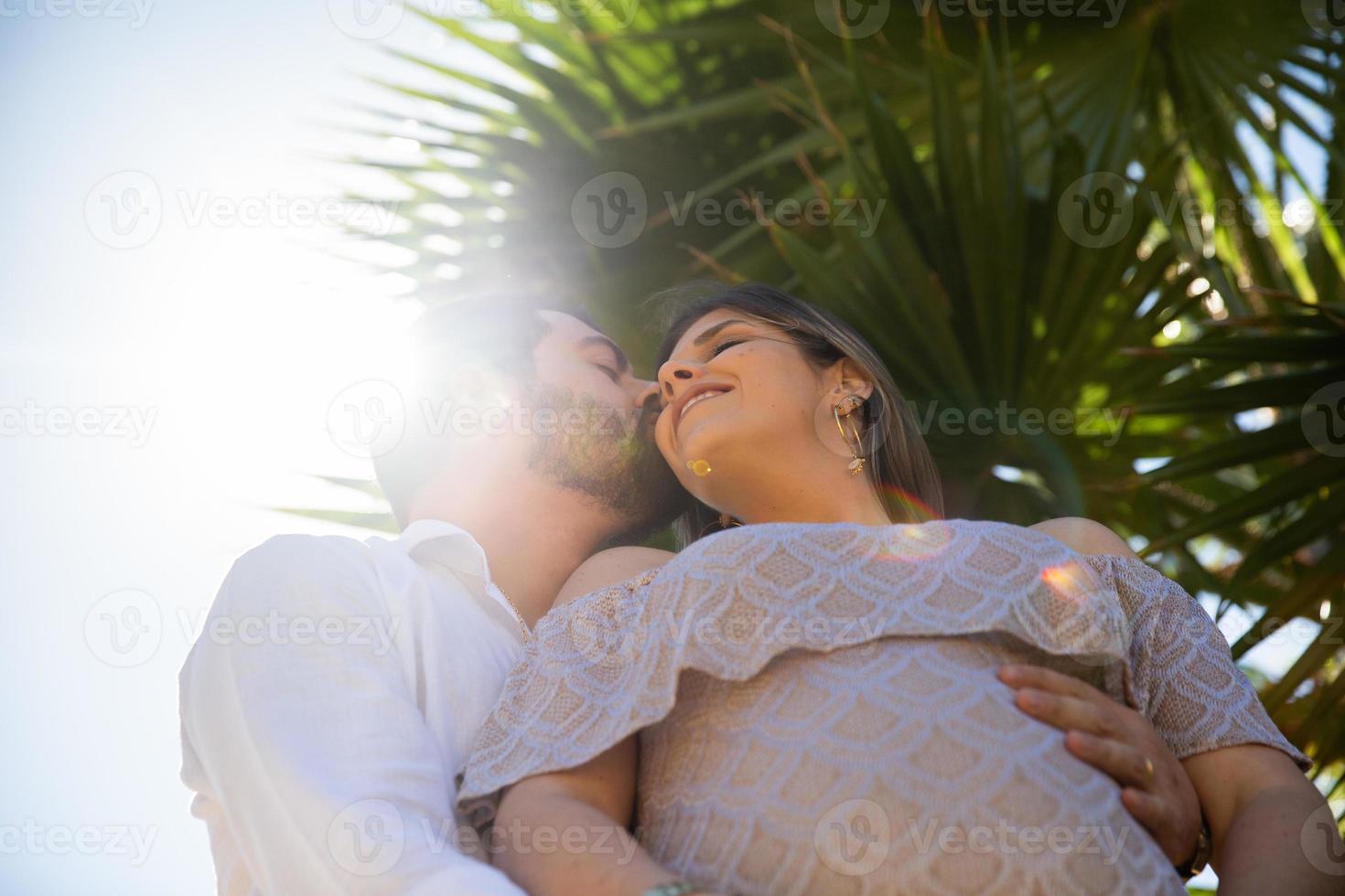 Couple in a park photo