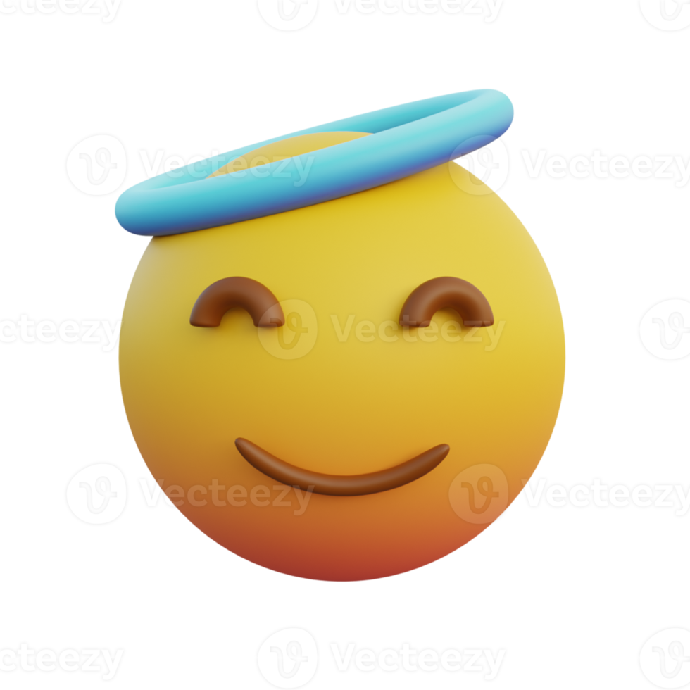 schattige engel emoticon png