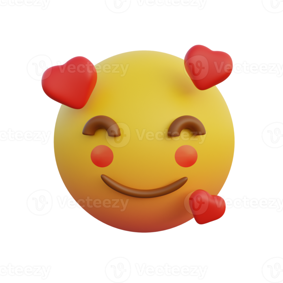 expressão sorridente emoticon muito tímida e bochechas vermelhas coradas com amor png