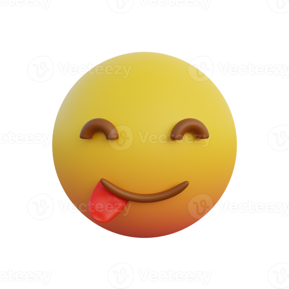 smiley face emoticon sticking out tongue png