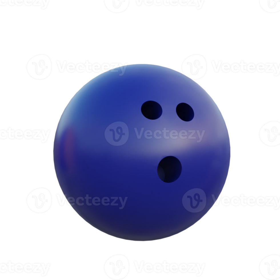 Element der Bowlingkugel 3d png