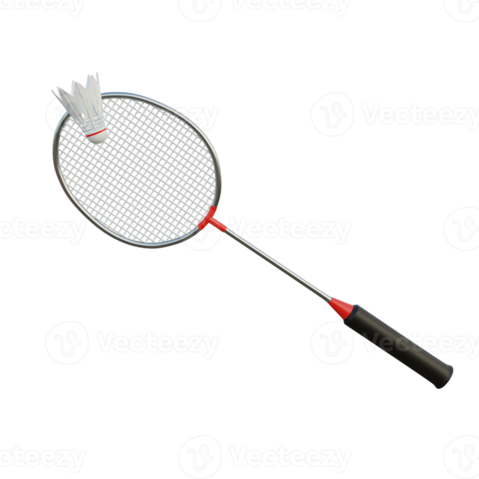 badminton racket and shuttlecock png