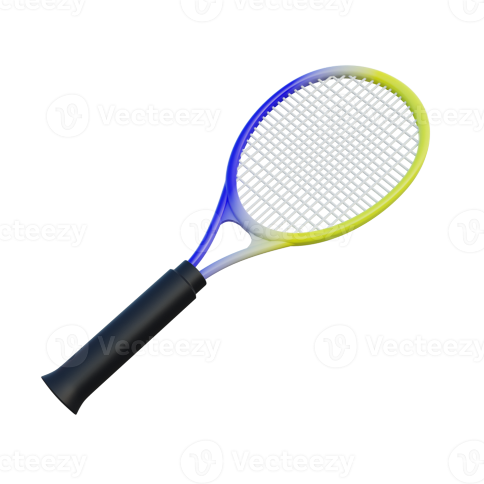 tennisracket 3d png