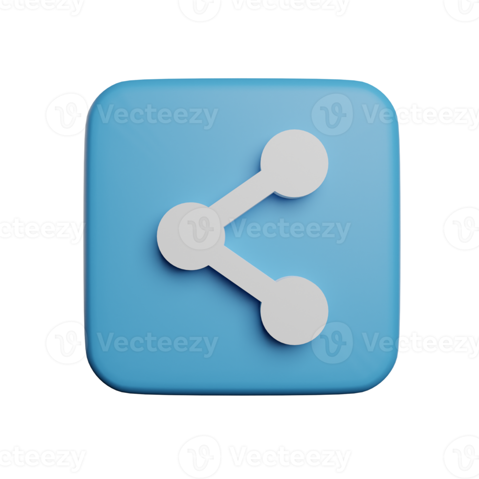 Share Button Scial Media Element png