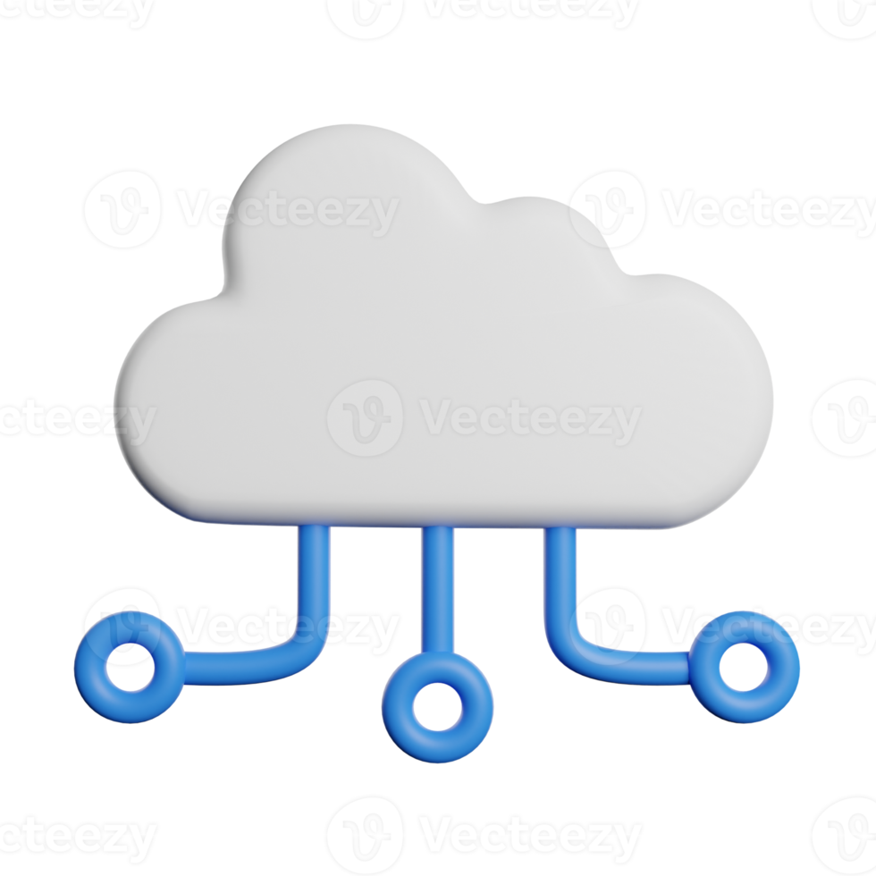 base de données de stockage en nuage png