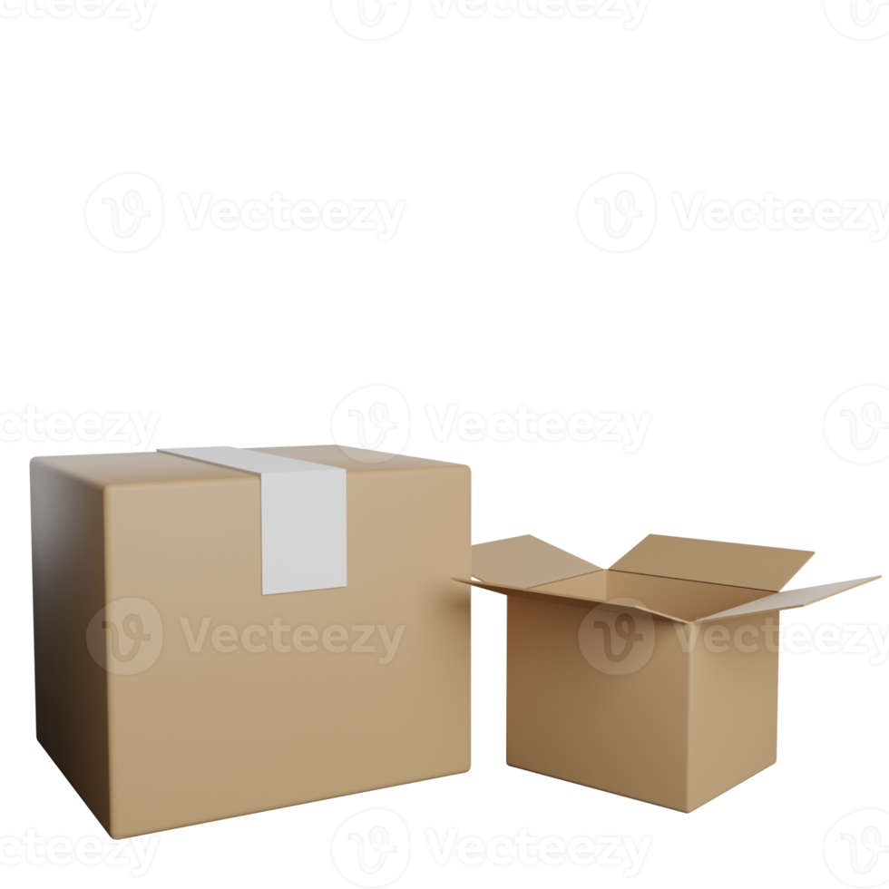 verpackung box versand png