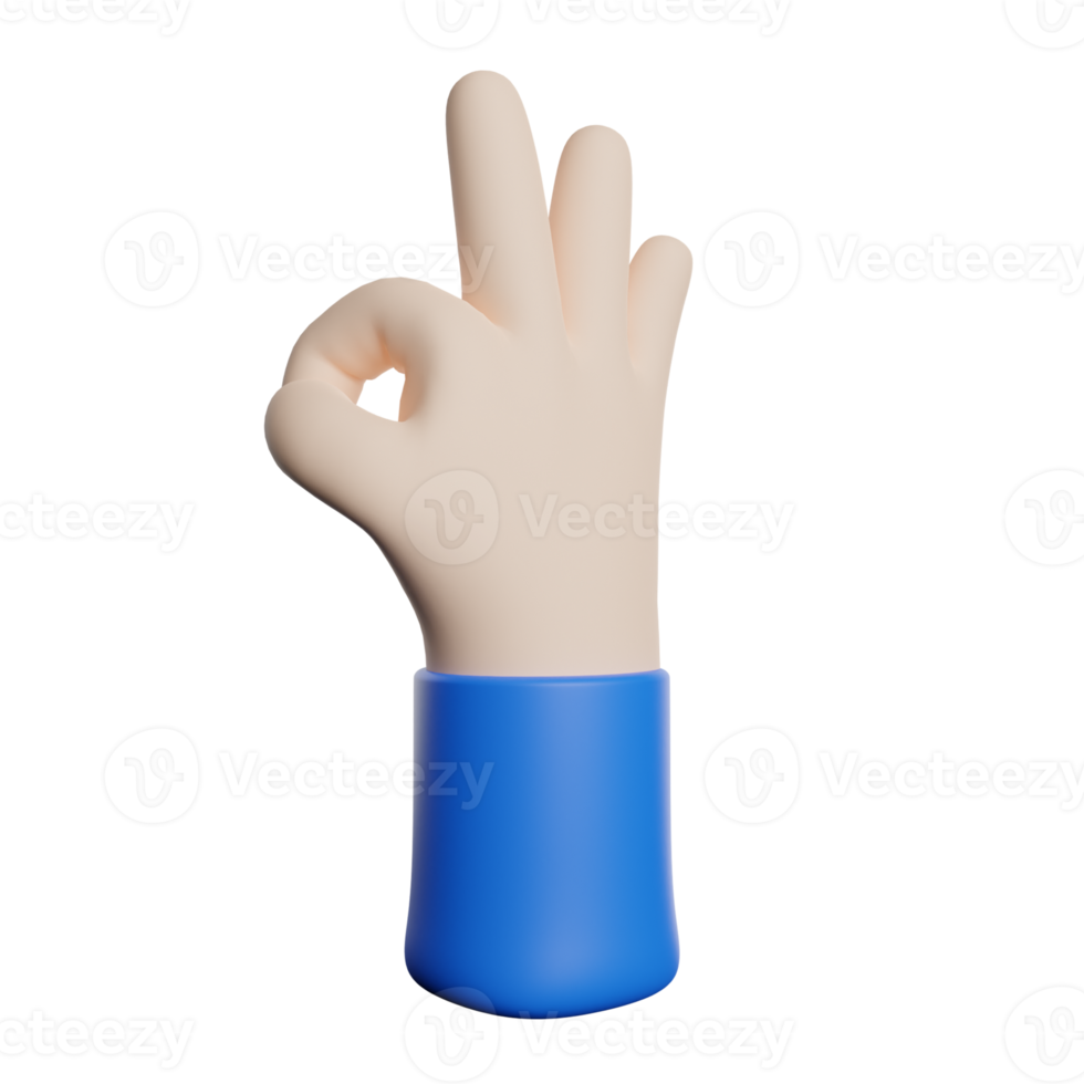 Hand Gesture Ok png