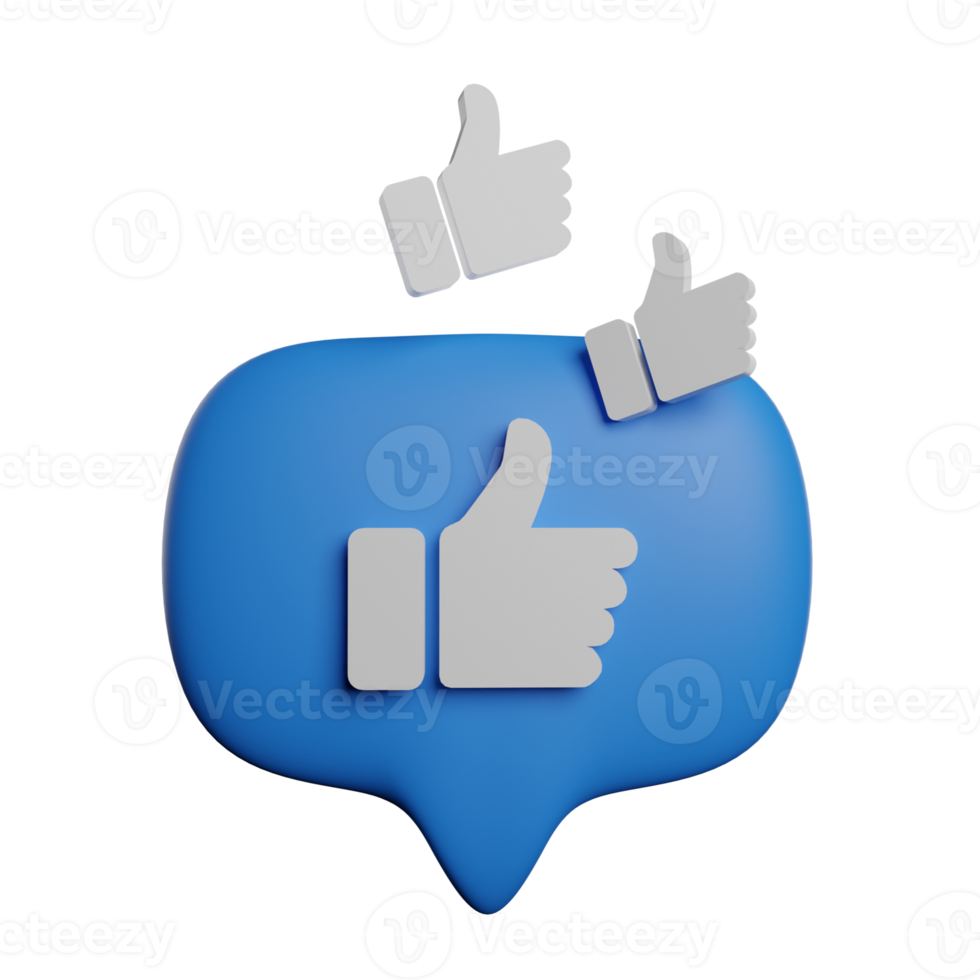 Like Love Social Media ELement png