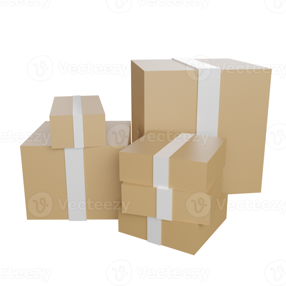 Packaging Box Shipping png