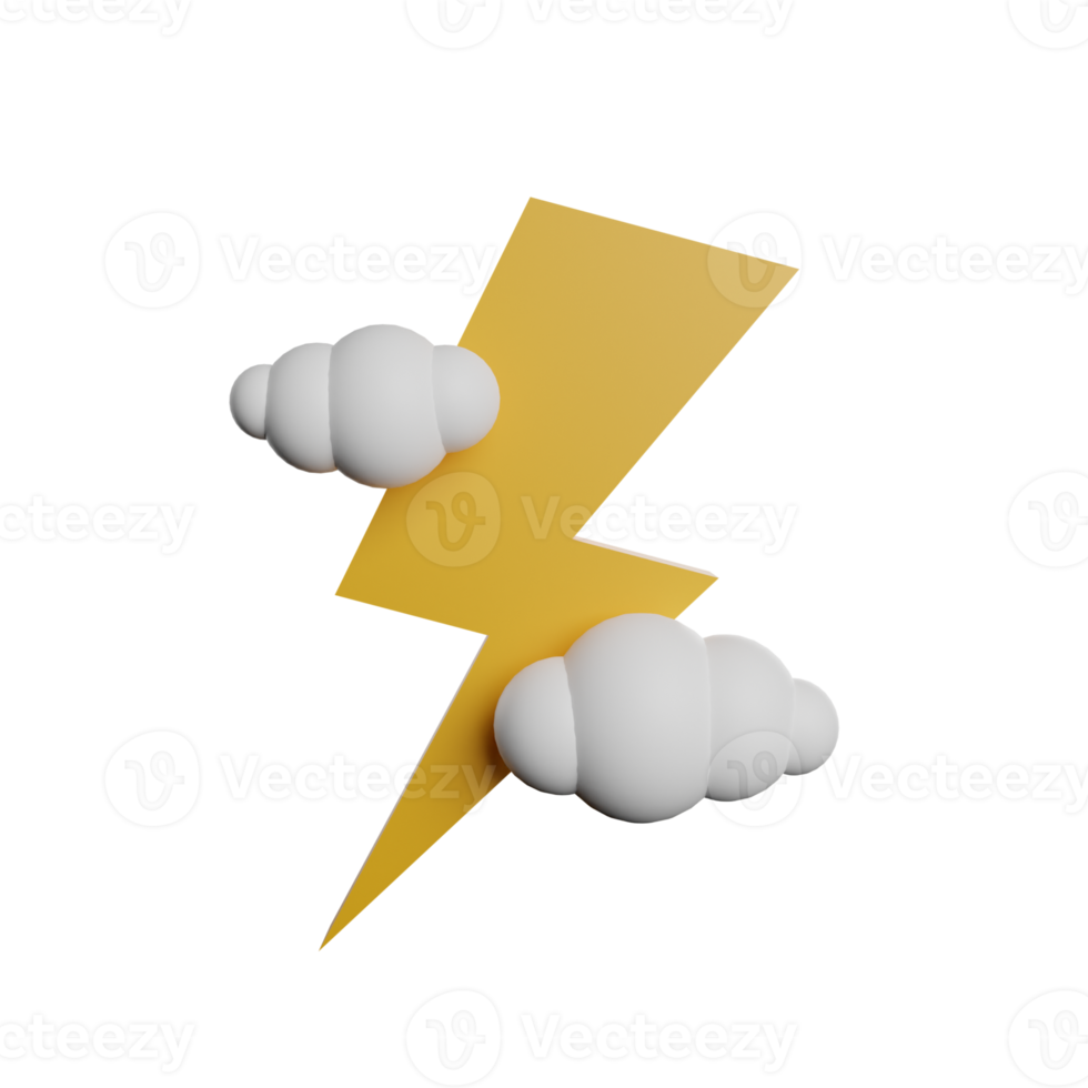 Flash With Cloud png