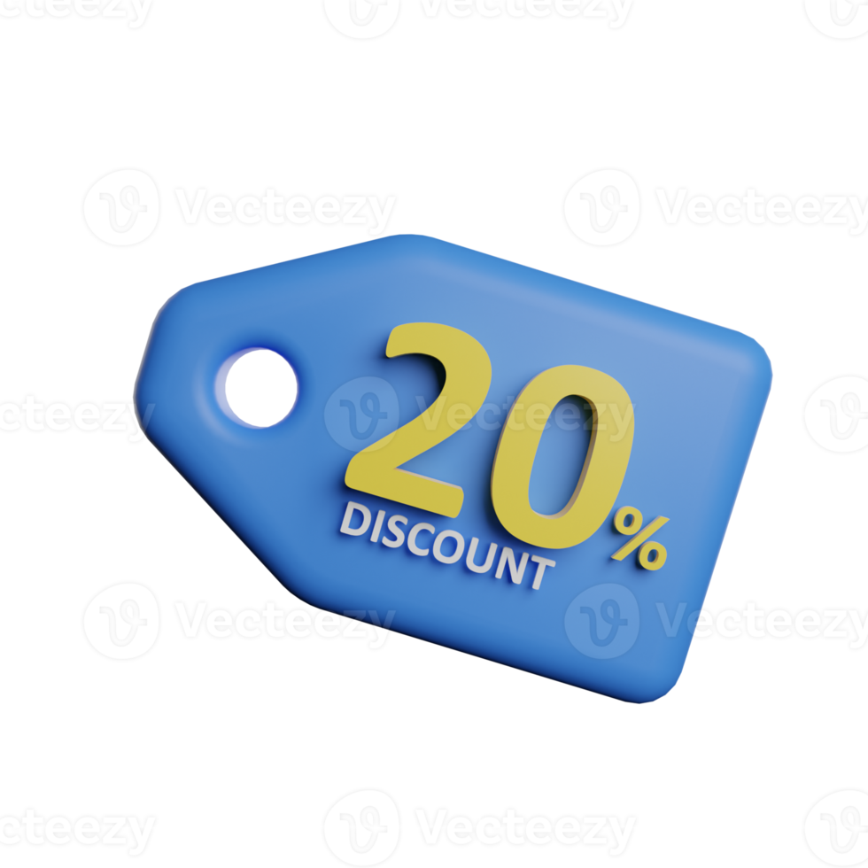 20 Percent Discount Sign Price png