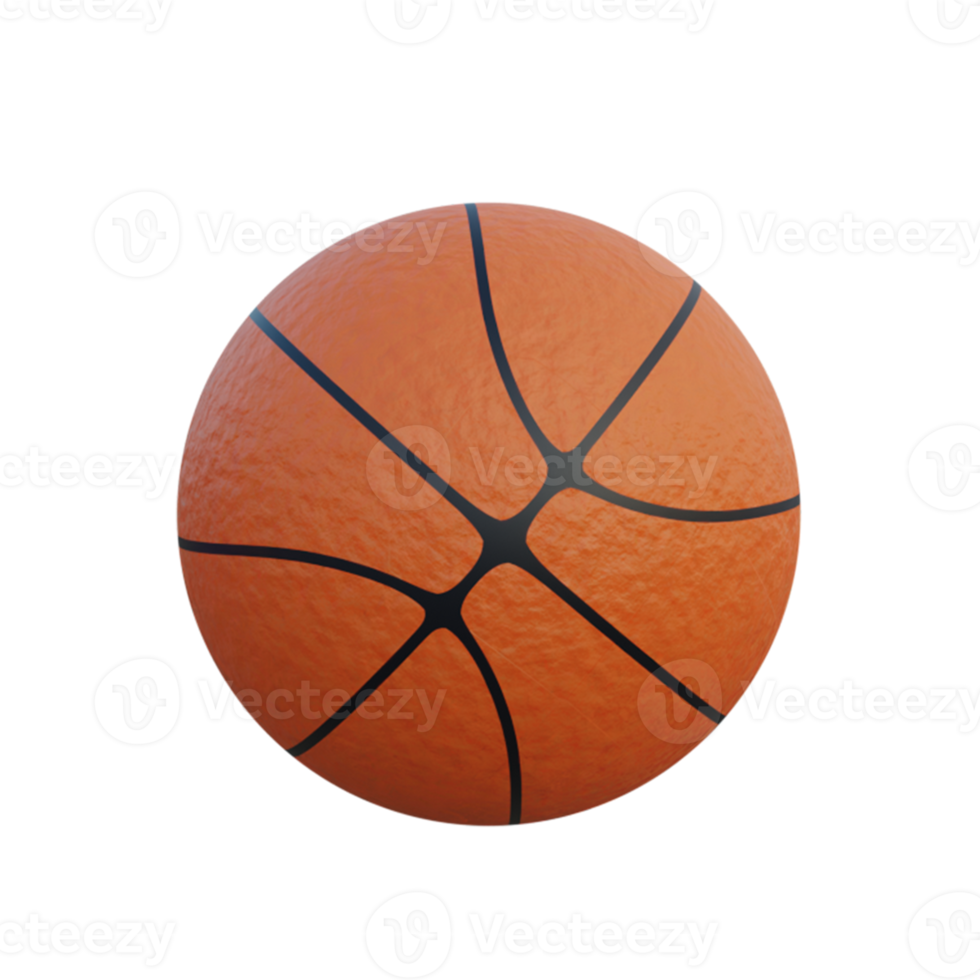 basketbal 3D-element png