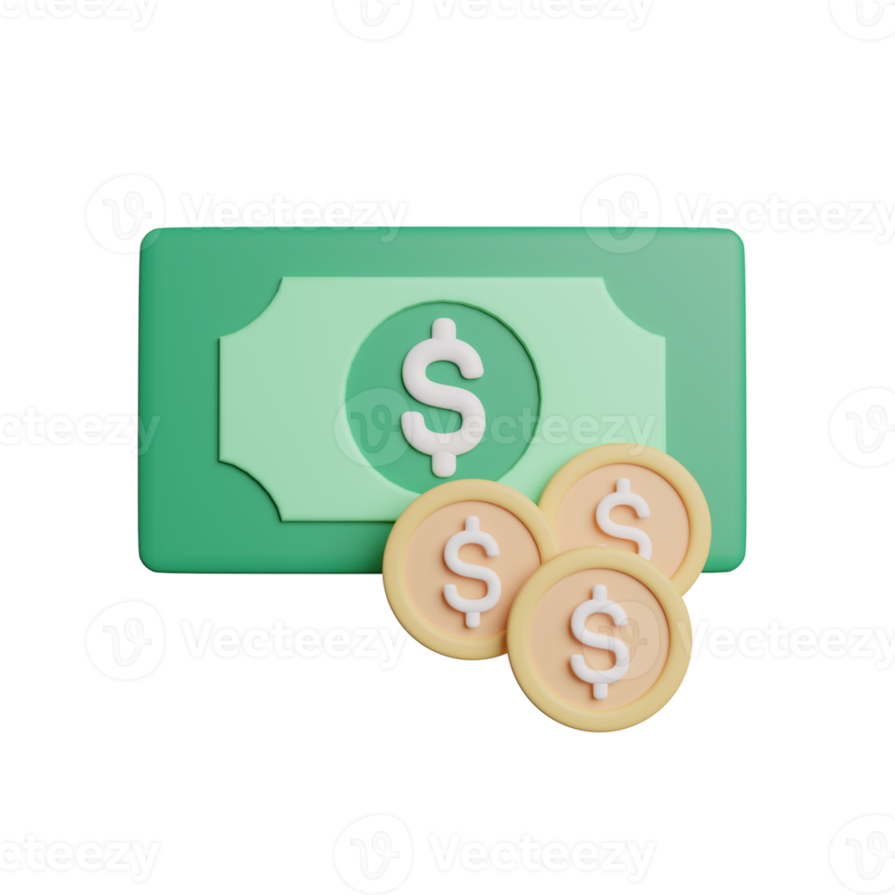 Cash Money Finance Element png