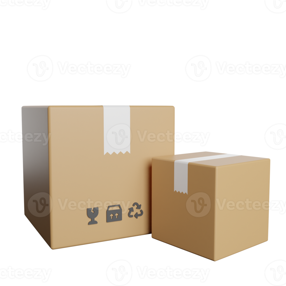 Delivery Box Packaging 9350868 PNG