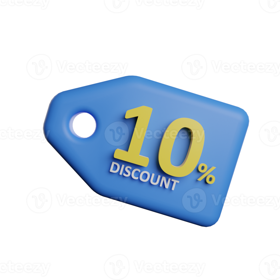 10 Percent Discount Sign Price png