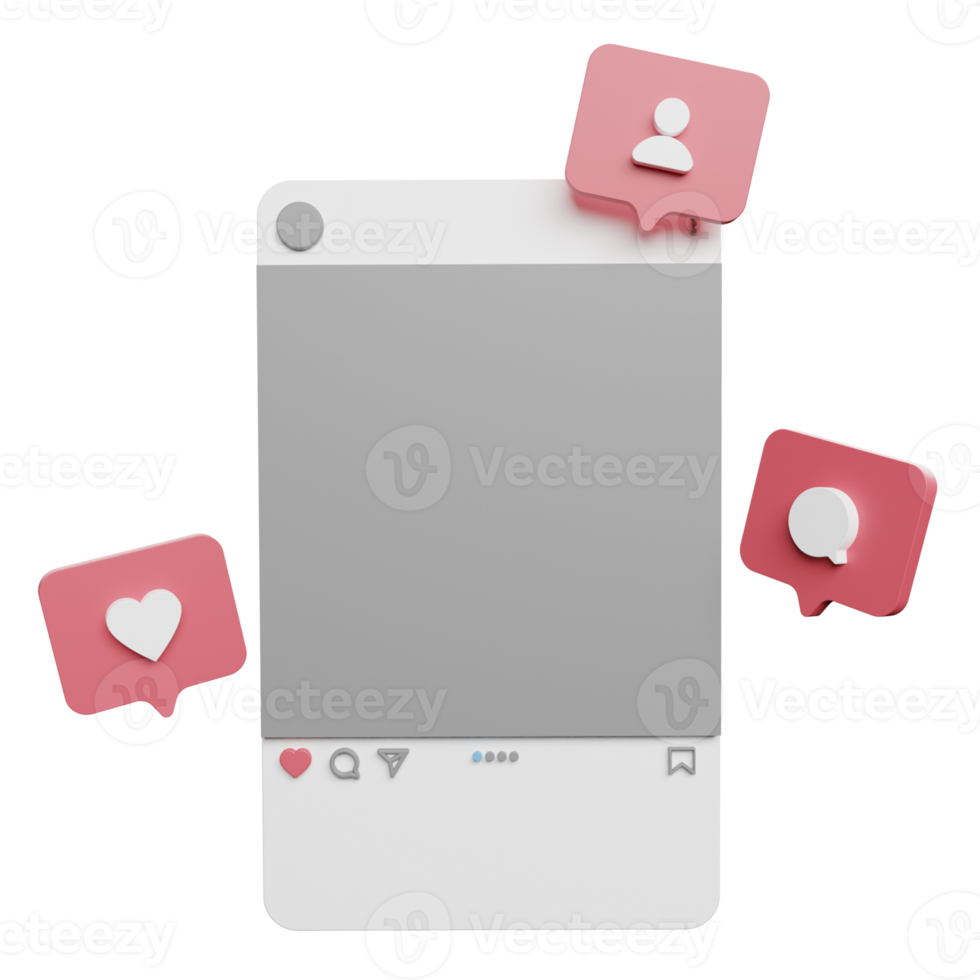 Social Media Interface png