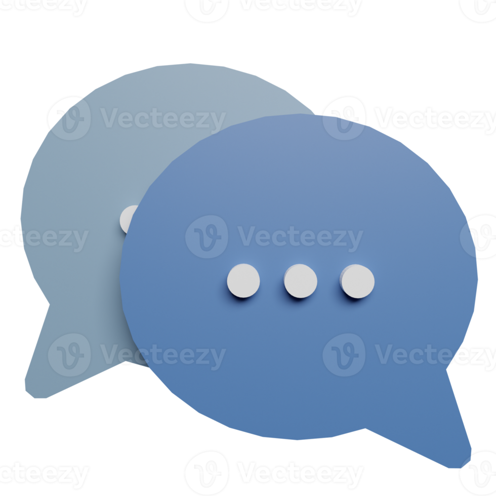 Chat Buble Communication Messages png