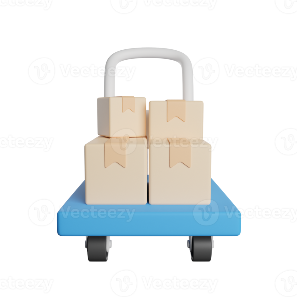 Package Box Dolley png