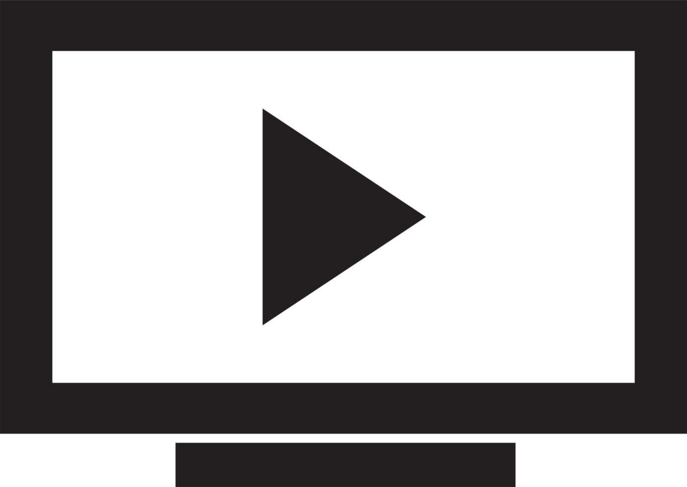 TV-program ikon tecken design png
