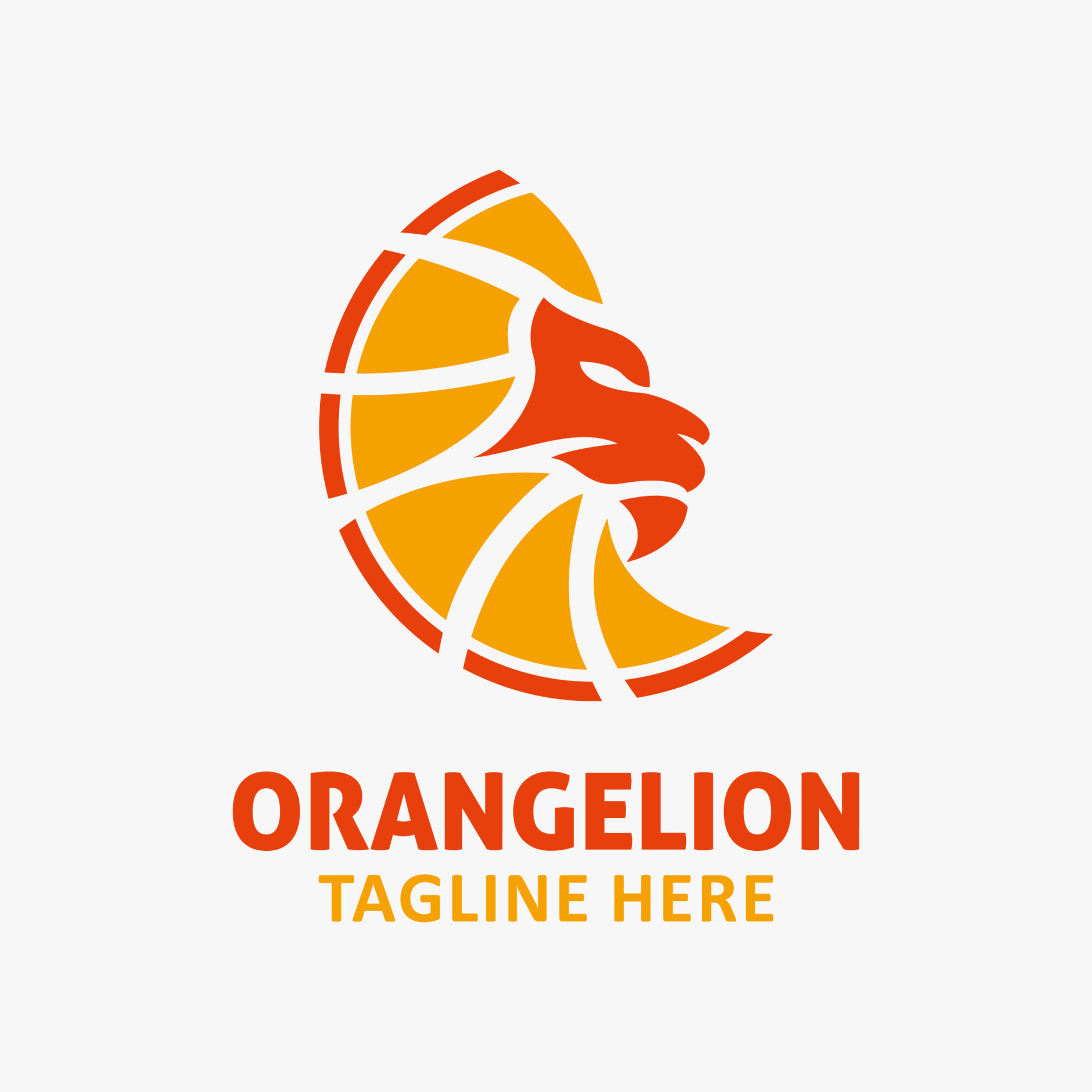 Orange Lion Logos With Name