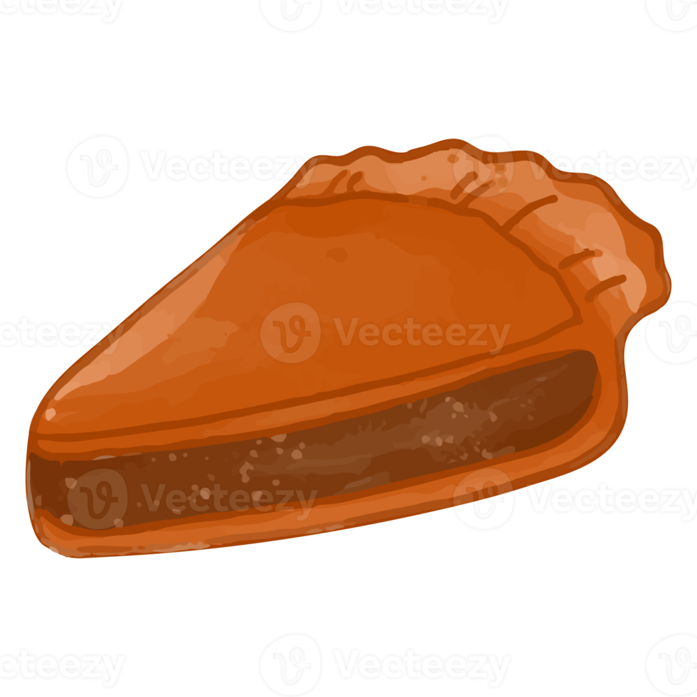 Aquarell-Käsekuchen, handgemalte Dekorationscliparts png