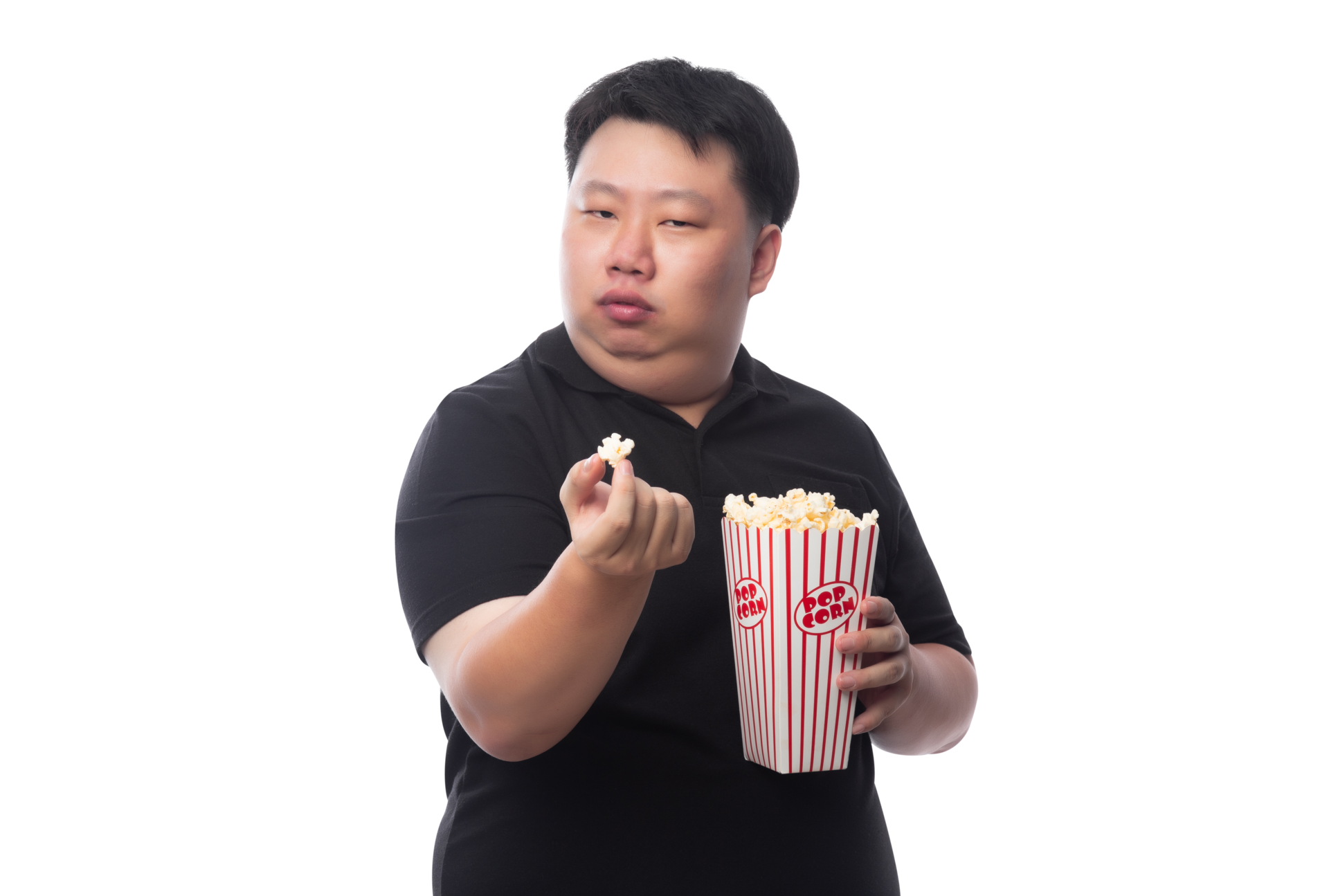 eating popcorn meme