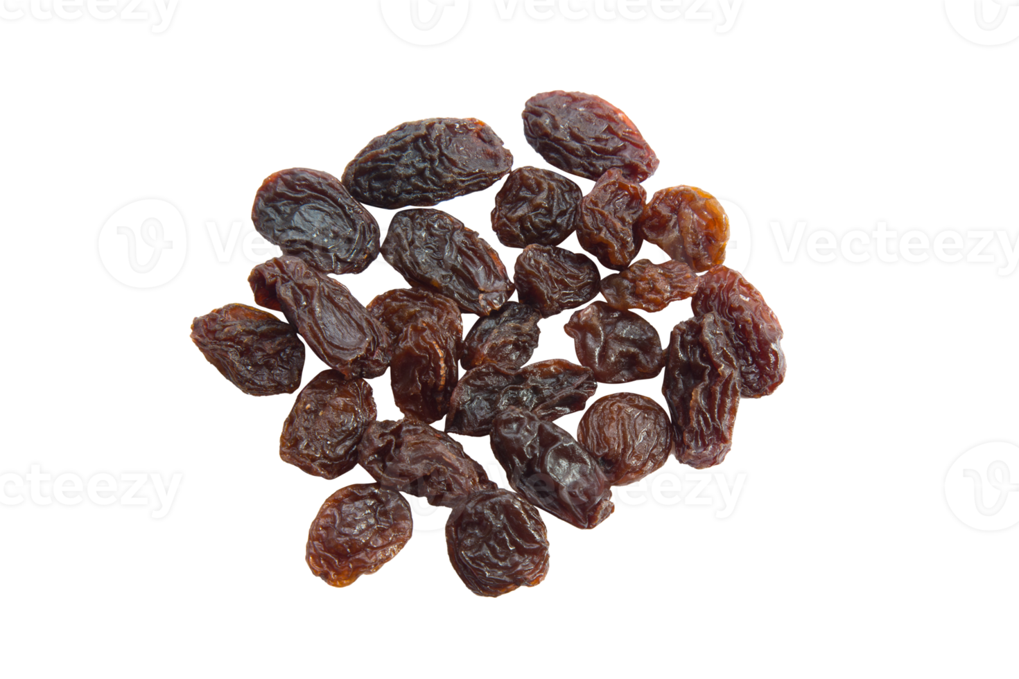 Falling raisins cutout, Png file