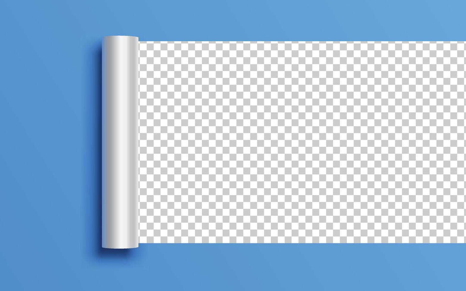 Paper torn. Paper Ripped with realistic shadow transparency. Vector object.