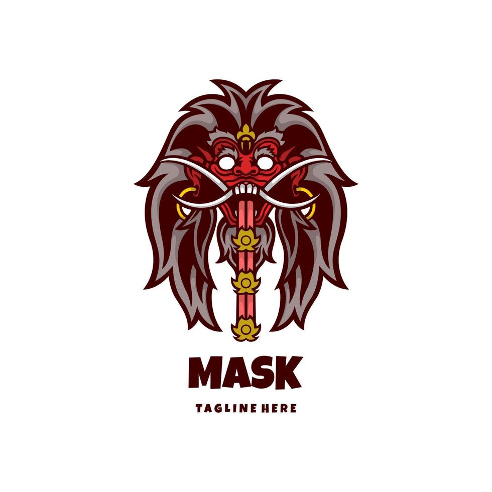 Illustration vector graphic of Mask, good for logo design