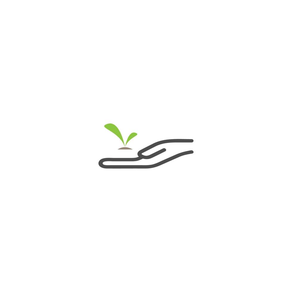 hand icon vector illustration logo design element