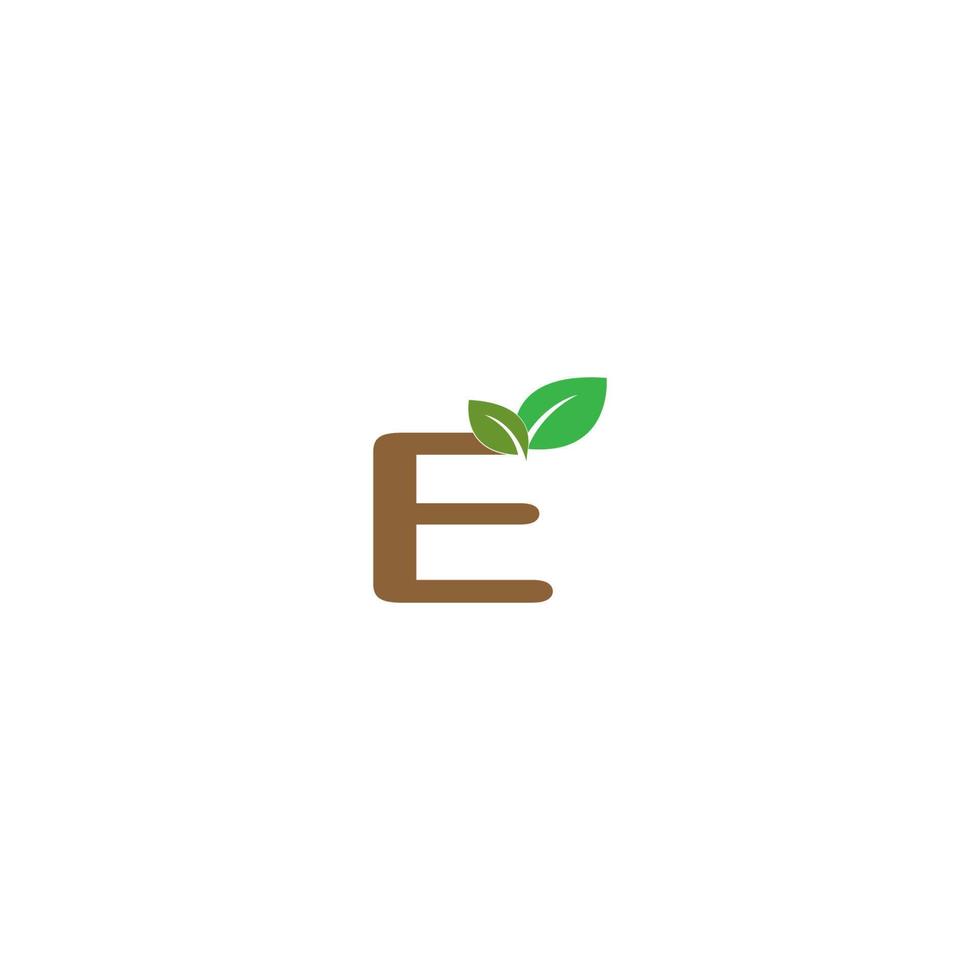 letter E logo vector illustration design
