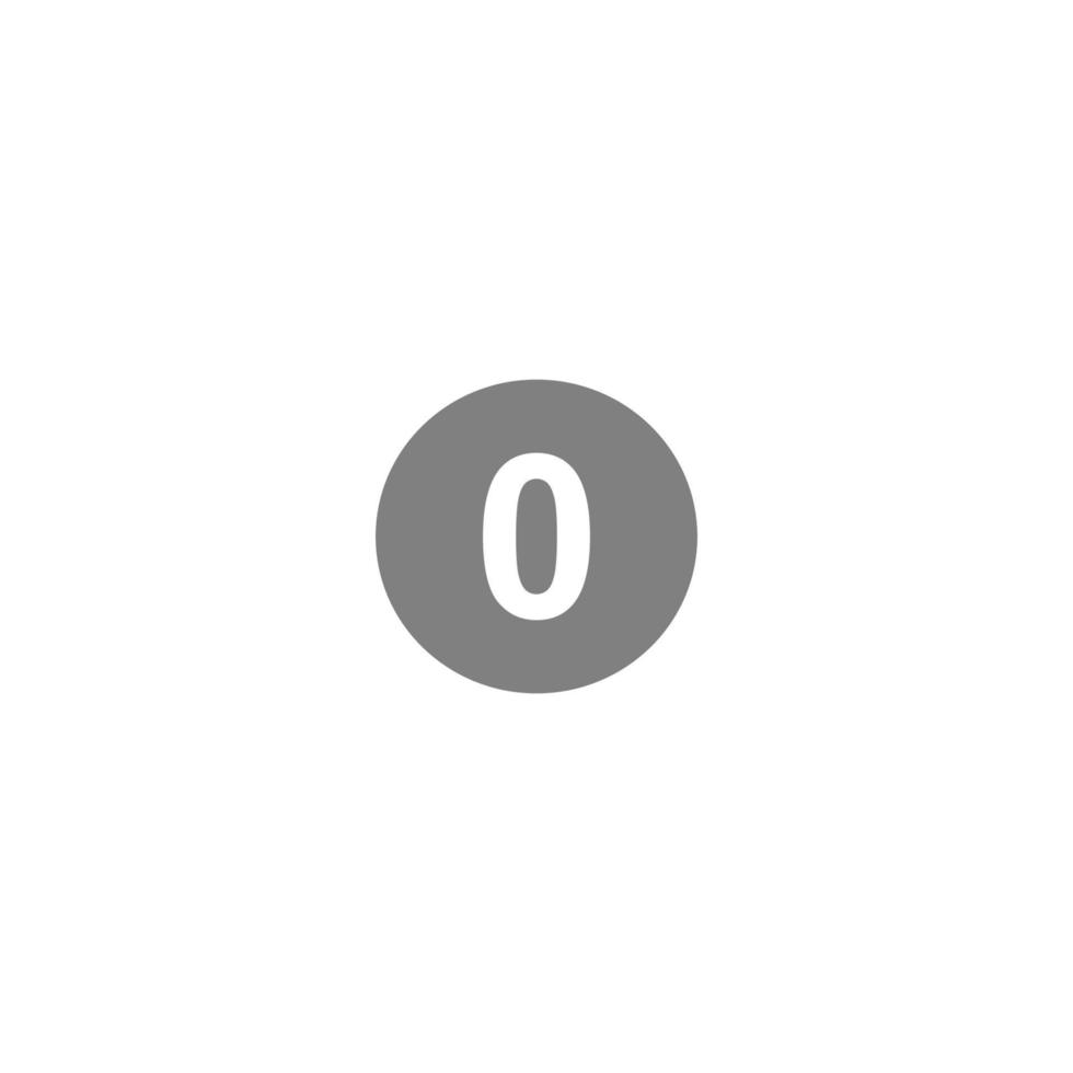 logo number illustration vector