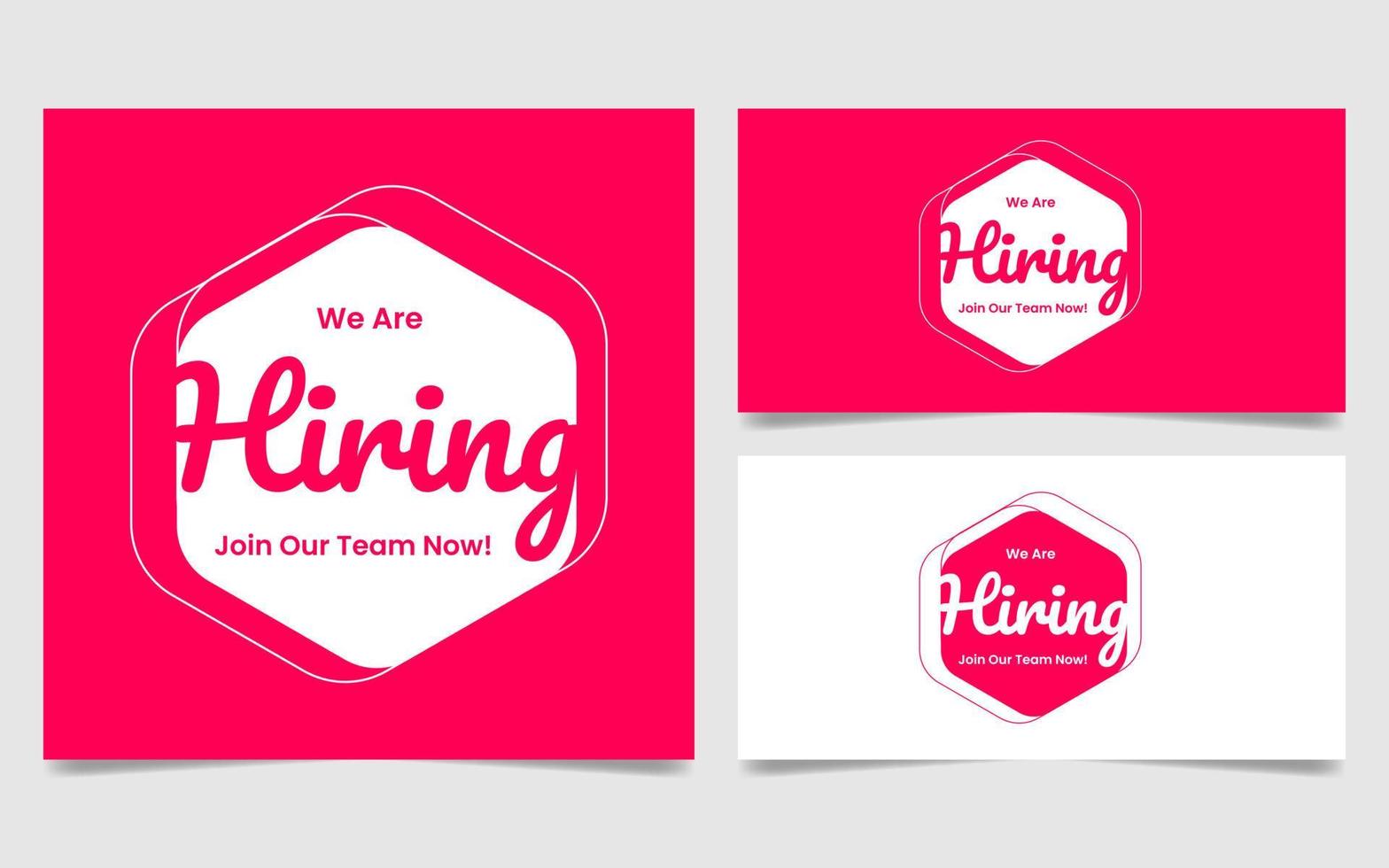 We are hiring design concpet join our now vector