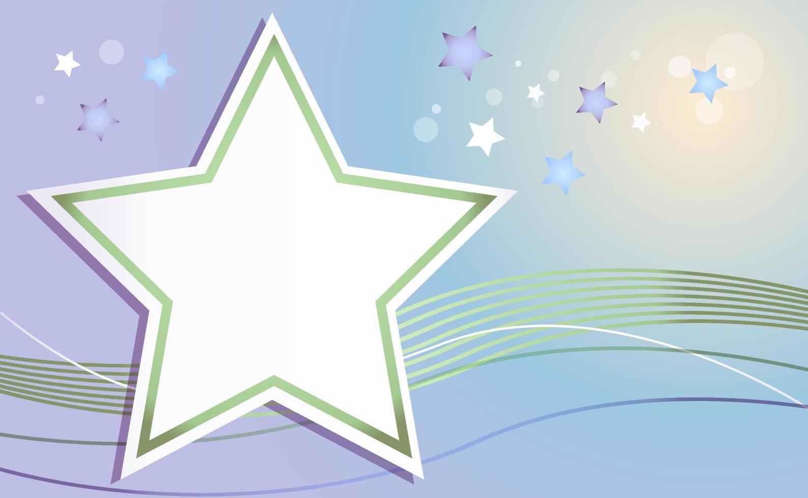 Star  template Background vector