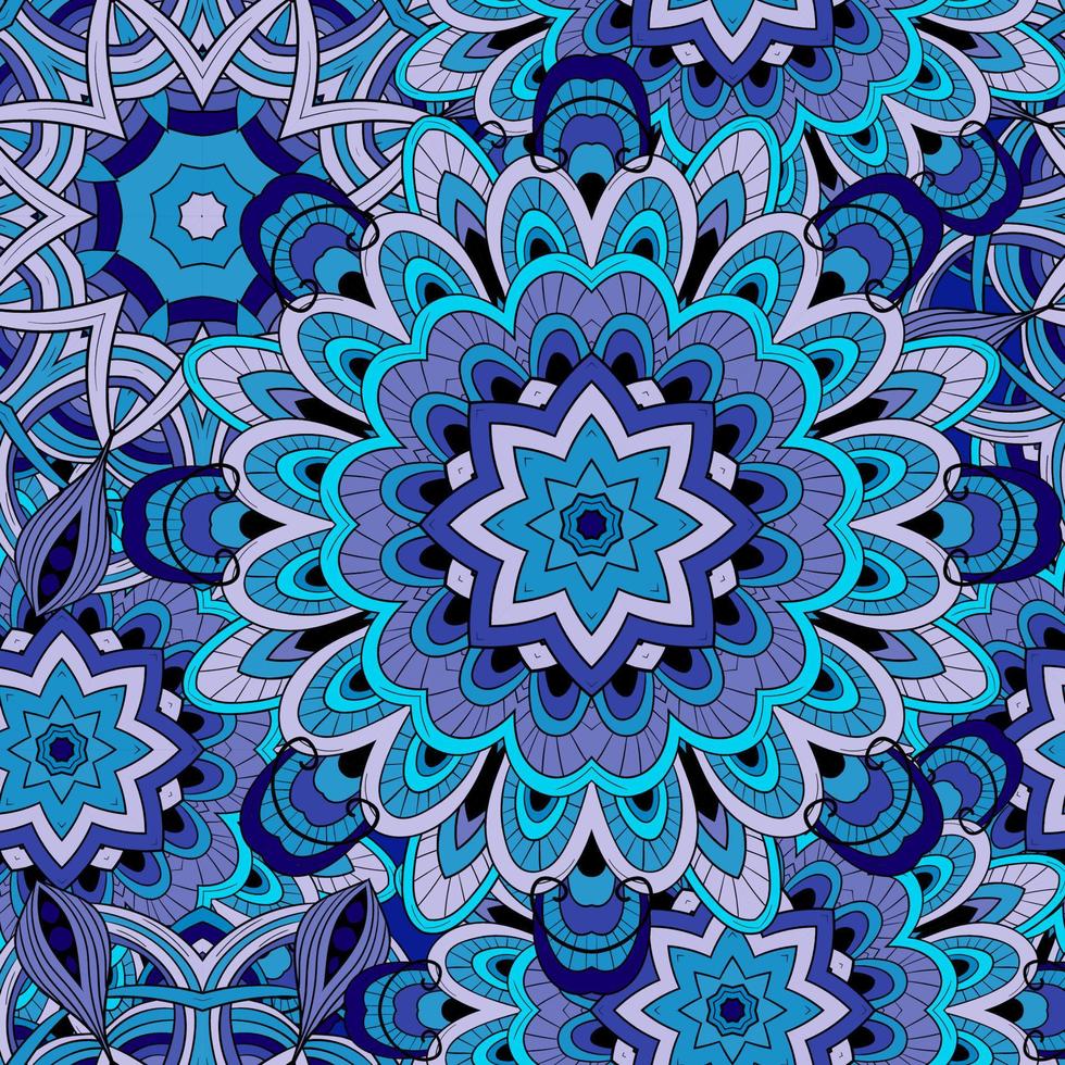 fondo de mandala abstracto vector