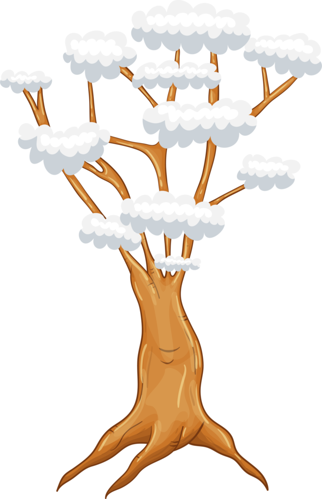 Tree clipart design illustration png