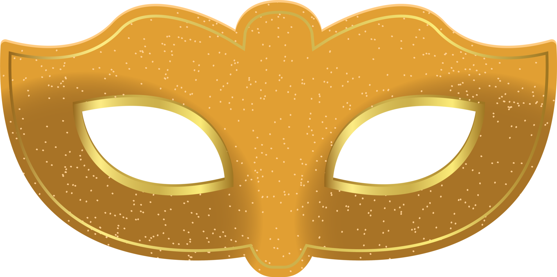 Carnival mask clipart design illustration png