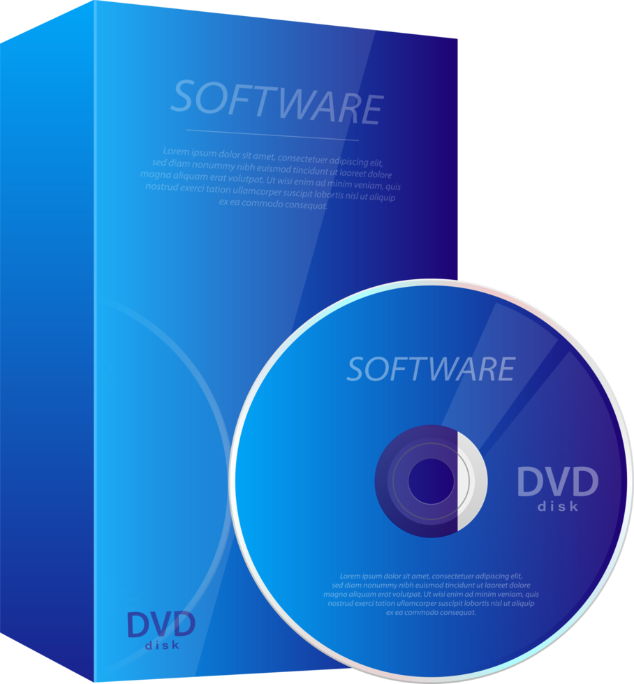 CD and DVD clipart design illustration png