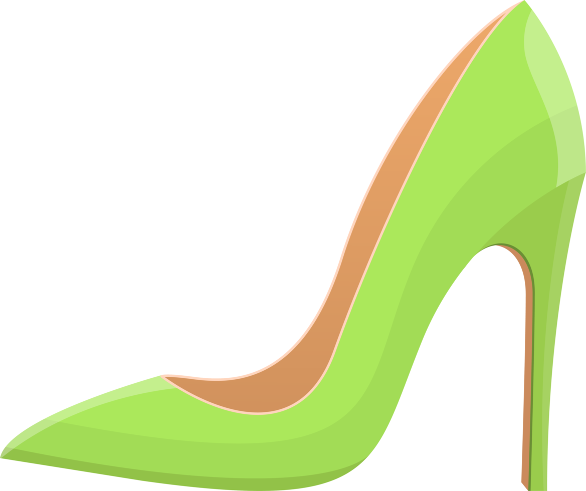 chaussures à talons hauts clipart design illustration png