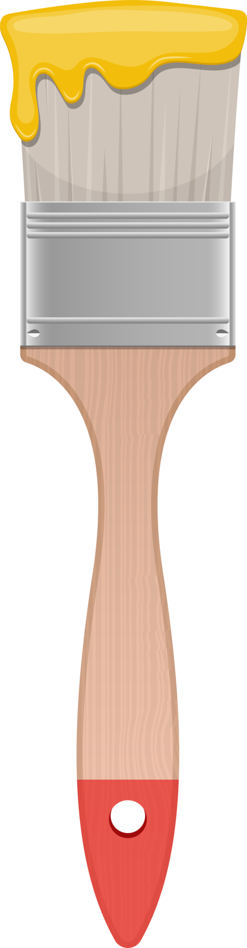 Paint brush and can clipart design illustration 9354897 PNG