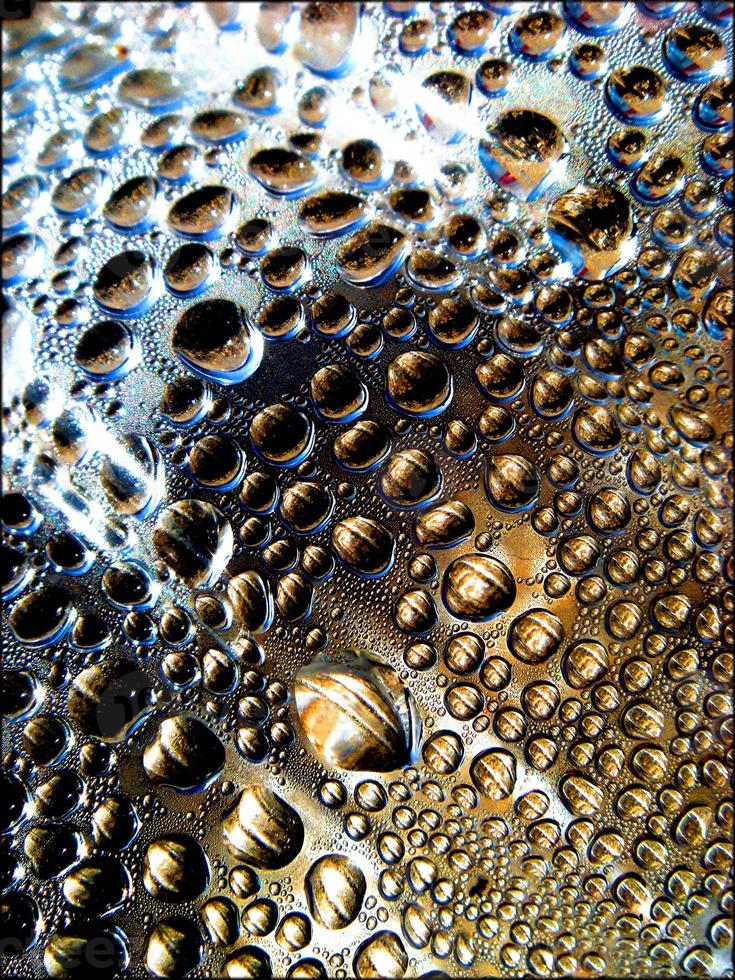 Water abstracts bubbles liquid seasson droplets close up photo