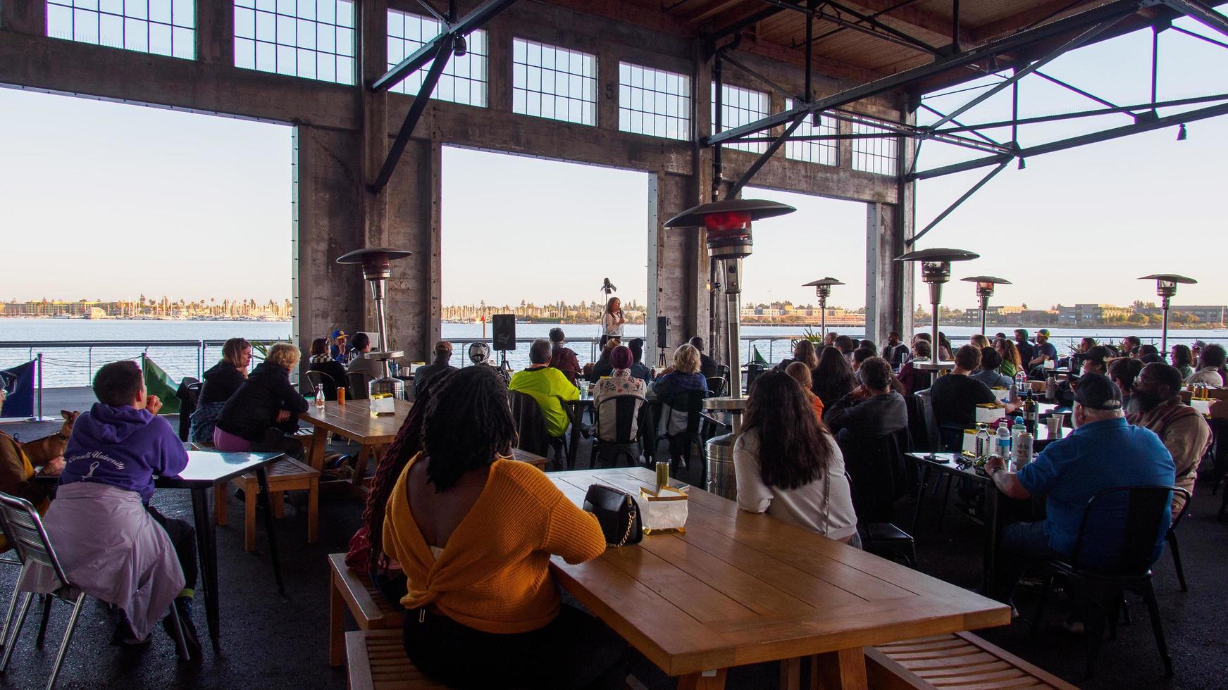 July 9, 2022 9th Avenue Terminal, Brooklyn Basin 288 Ninth Ave. Oakland, CA 94606 USA, Comedy Edge Stand-Up On the Waterfront Molly Shaw, Comedian, Producer, Author and Coach photo