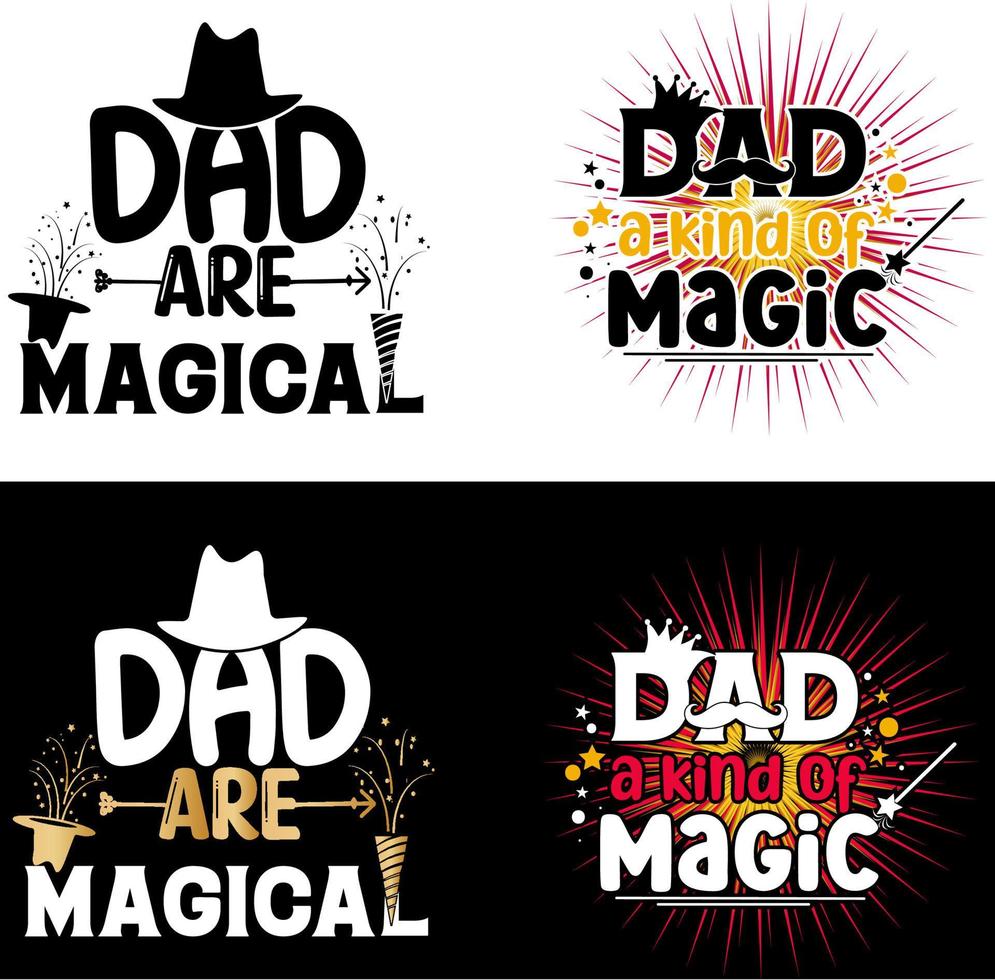 Fathers Day Bundle vector