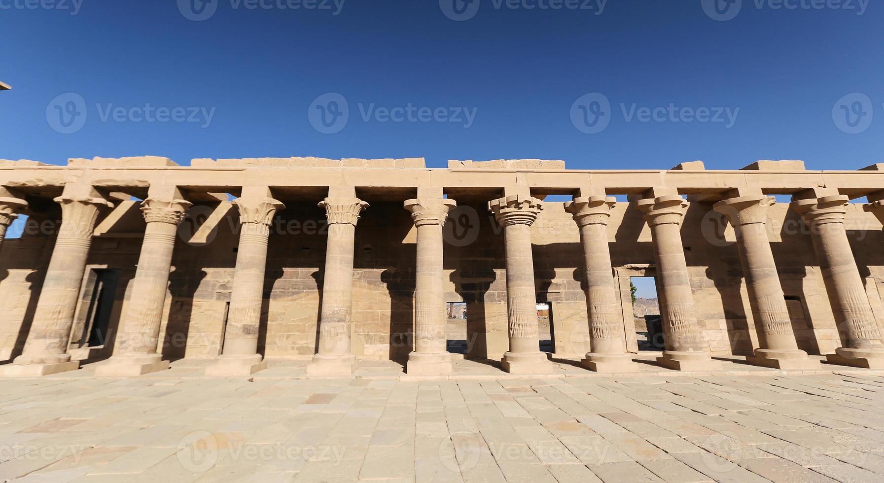 Building in Philae Temple, Aswan, Egypt photo
