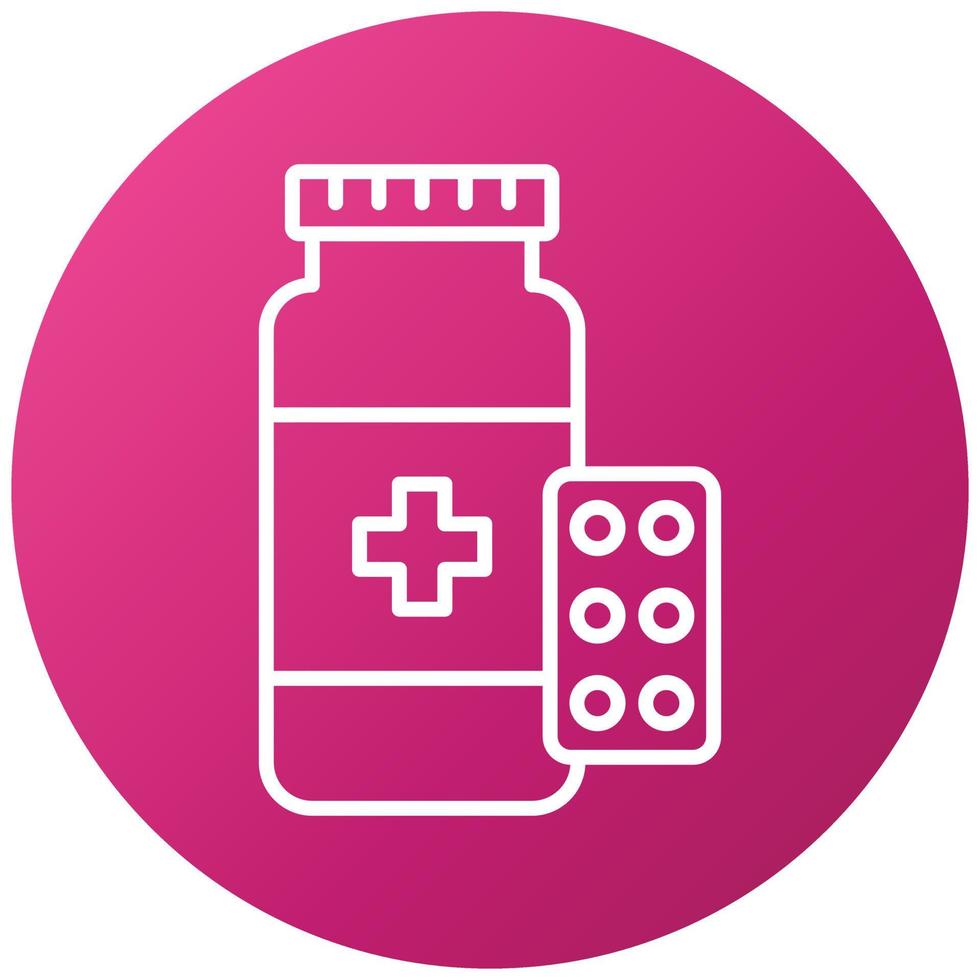 Painkiller Icon Style vector