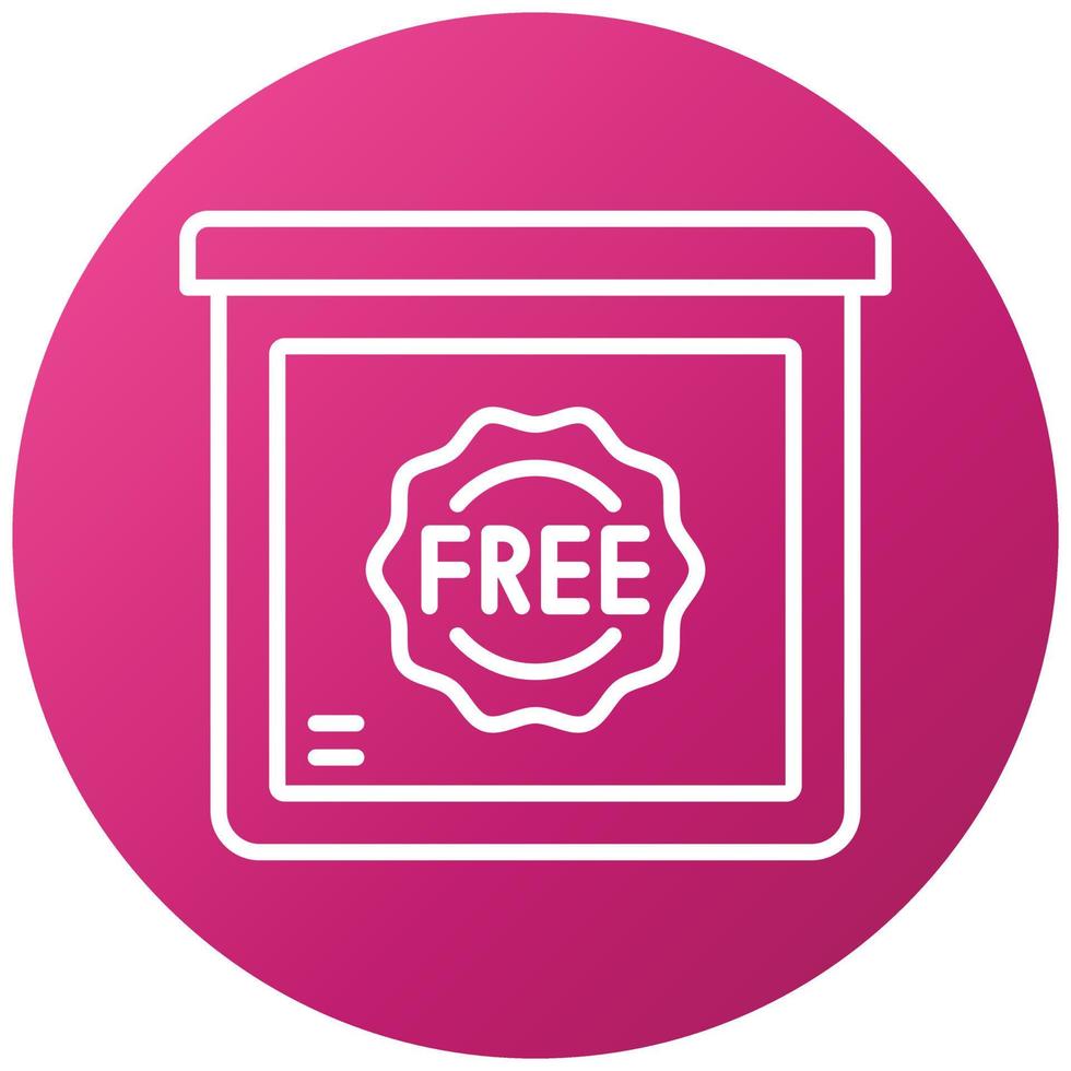 Free Shipping Icon Style vector