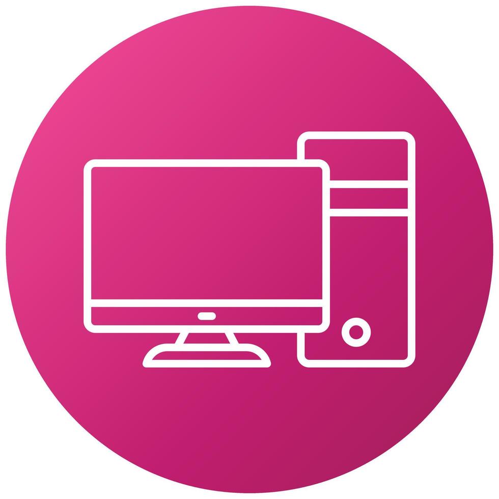 Computer Icon Style vector